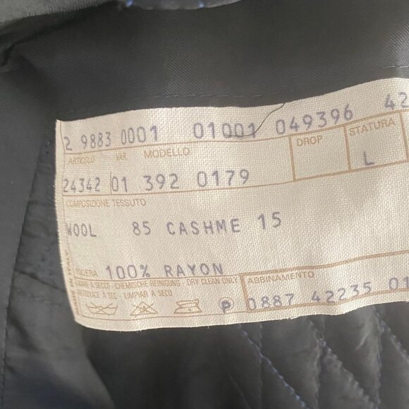 Men's Loro Piano Cashmere Coat, 40L - Picture 7 of 7